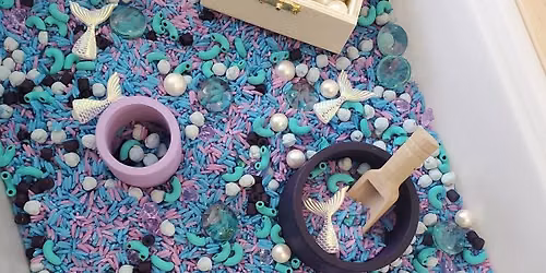 Mermaid Sensory Bin