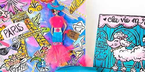 Paris Fashion Week Summer Art Camp for Ages 7-14 @The Brush & Pallet