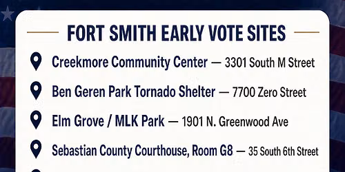 Early Voting Begins