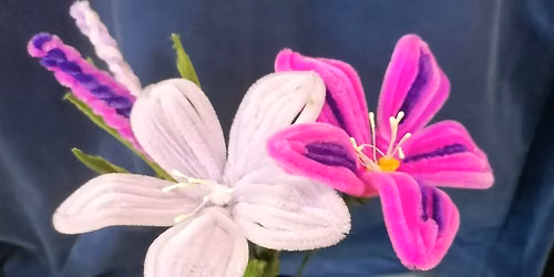 Pipe Cleaner Flowers - Lavender, Lillies and a variety of flowers
