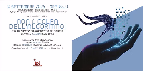 Non \u00e8 colpa dell'algoritmo!