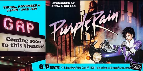 PURPLE RAIN (1984) in 35mm