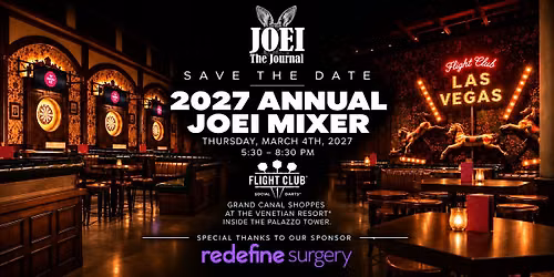 The JOEI 2027 Mixer at the Annual Meeting