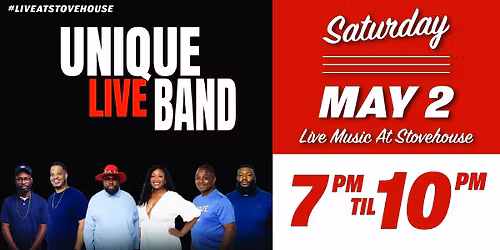 Unique Live Band LIVE at Stovehouse