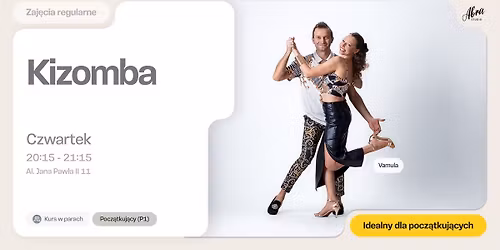 Kizomba z Vamula dla pocz\u0105tkuj\u0105cych (P1)