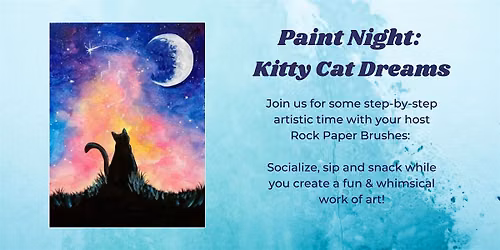 Paint Night: Kitty Cat Dreams