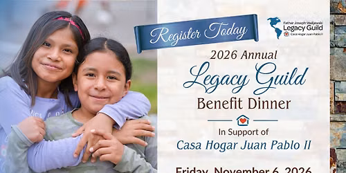 2026 Annual Legacy Guild Benefit Dinner