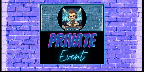 DJ'ing Private Wedding Event