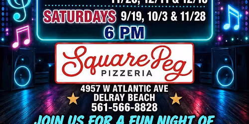Karaoke at Square Peg Pizzeria