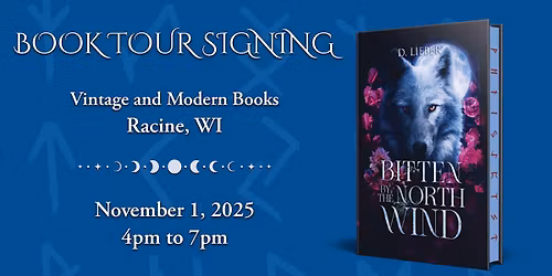 D. Lieber at Vintage and Modern Books--New Release Book Signing
