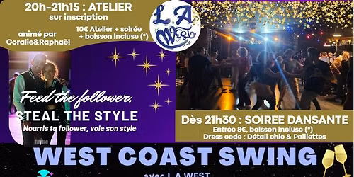 Atelier et Soir\u00e9e WCS \u00e0 Nantes