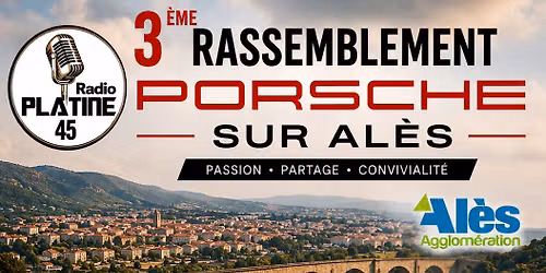 3ème Rassemblement Spécial Porsche 2026 Alès
