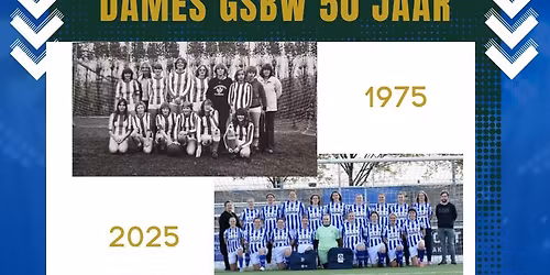 50 jaar dames voetbal bij GSBW