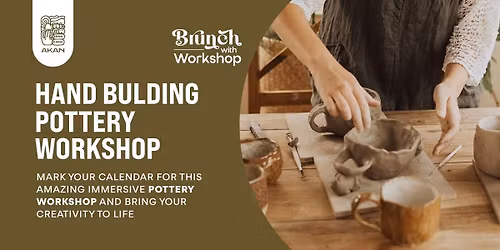 Hand Building Pottery Workshop At Akan