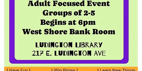 Trivia for Adults at the Ludington Branch