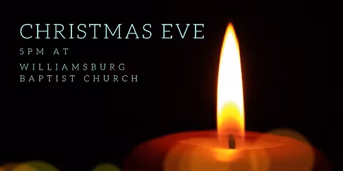 Christmas Eve in Williamsburg