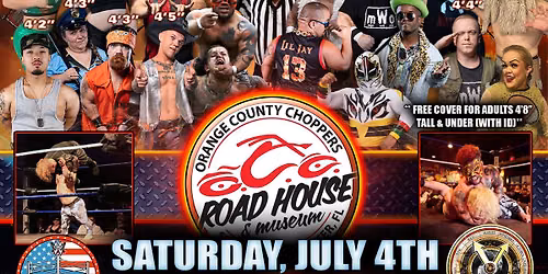 Clearwater, FL - Mini Wrestling All * Stars @ OCC Road House "The Shortest Fight of Them All!"