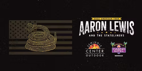 Aaron Lewis and the Stateliners: 2026 American Tour