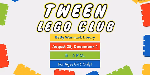 Tween Lego Club