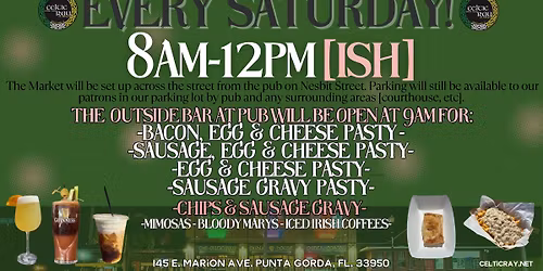 Celtic Ray Market [every Saturday!]