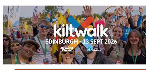 Edinburgh KiltWalk 2026 - Team RNA Bimblers