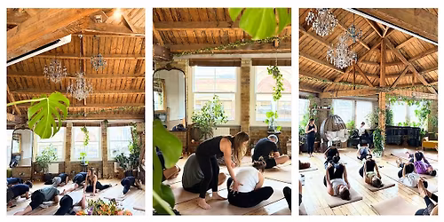 Yoga in a Treehouse with Live Concert Piano