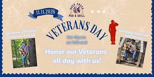 Veterans Day 2026 at DCP