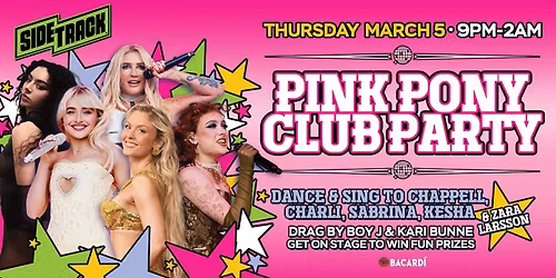 Pink Pony Stallion Party - Chappell, Charli, Sabrina, Kesha & Zara