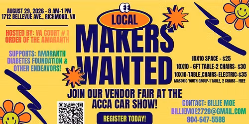 Acca car show\/vendor sale