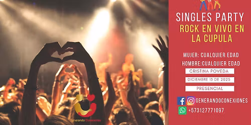 Singles Party: Noche de Rock en vivo en La C\u00fapula