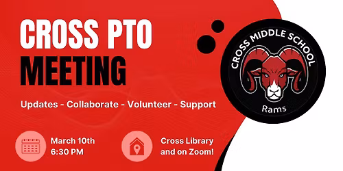 March PTO Meeting