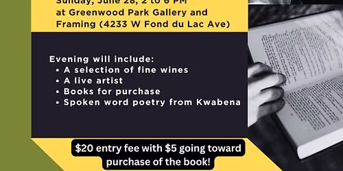 Mindful Mondays MKE Presents: Meet the Author, Kwabena Antoine Nixon