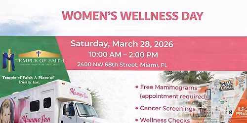Free Wellness & Mammogram Day \u2013 Temple of Faith