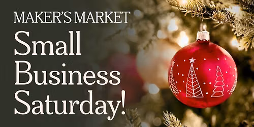 Small Business Saturday Event!
