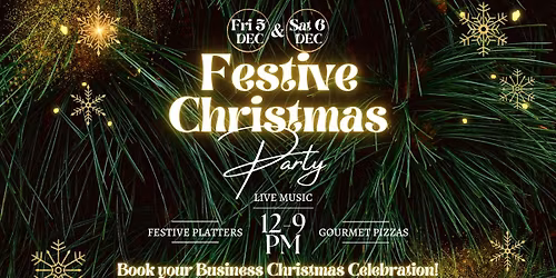 Christmas Festive Party - Book your Business Christmas Celebration