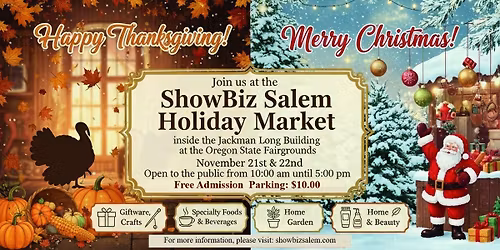 SHOWBIZ SALEM HOLIDAY MARKET, 2025