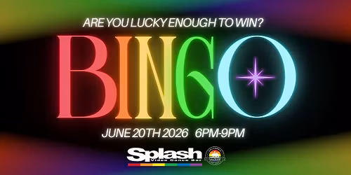 PRIDE DRAG BINGO