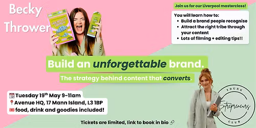 Build an Unforgettable Brand: the strategy behind content that converts.