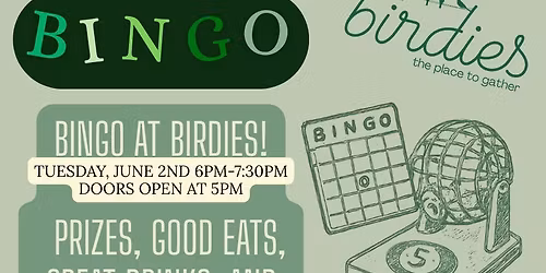 Bingo Night at Birdies! (June)