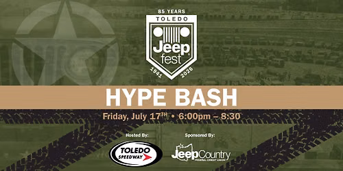 Hype Bash at Toledo Speedway