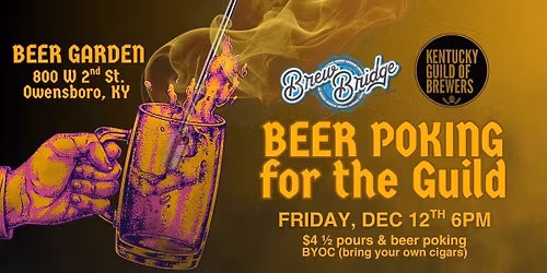 Beer Poking for the Guild!