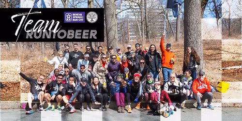 Spring Run Off Cheer Station + Beer Hand Off