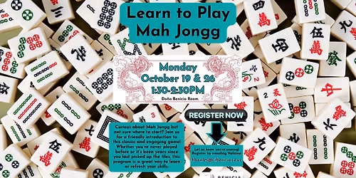 Learn to Play Mah Jongg