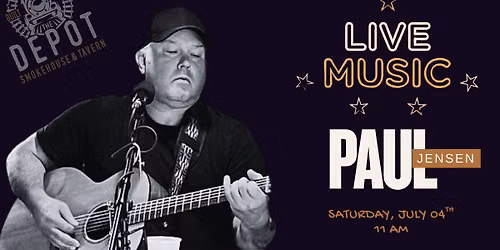 Live Music: Paul Jensen