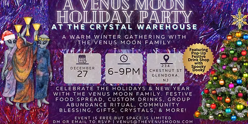 A Venus Moon Holiday Party