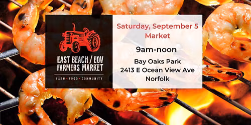 September 5 East Beach\/EOV Farmers Market