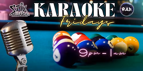 Karaoke Fridays @ Stix Palm Harbor