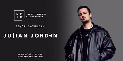 JULIAN JORDAN \u2192 EPIC Prague