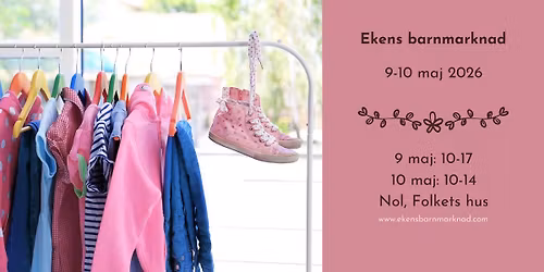 Ekens barnmarknad - v\u00e5ren 2026