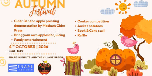 Snape Autumn Festival 2026